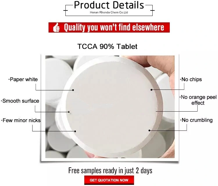 Supply Best Price High-Performance Swimming Pool Use Chlorine Dioxide TCCA 20g Tablet